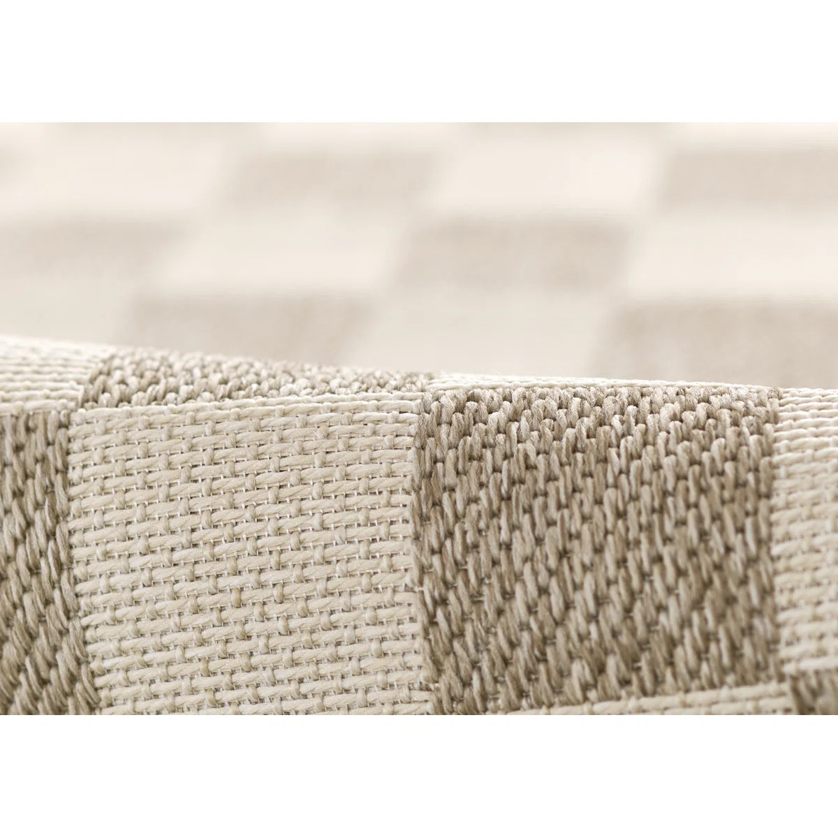 Erin Gates by Momeni Saybrook Check Grey Indoor / Outdoor Area Rug | Wayfair North America