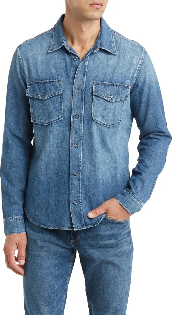 Citizens of Humanity Cairo Denim Button-Up Utility Shirt | Nordstrom | Nordstrom