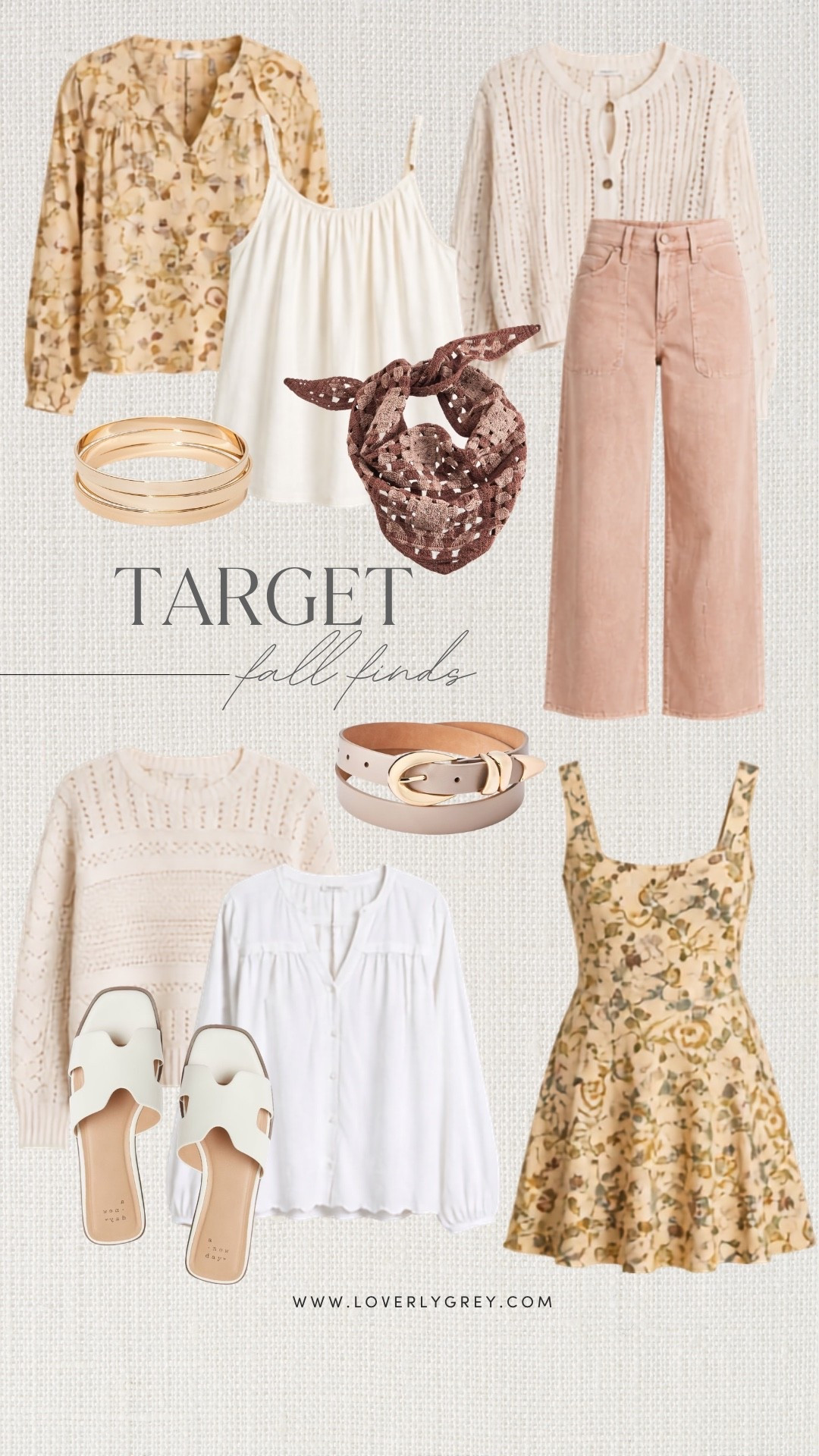 Target is already giving us the prettiest early fall color palette! Soft blush, cream and warm floral prints make these pieces perfect for wearing now and layering with denim, boots and jackets once the temperatures drop.

#LTKootd #LTKSeasonal