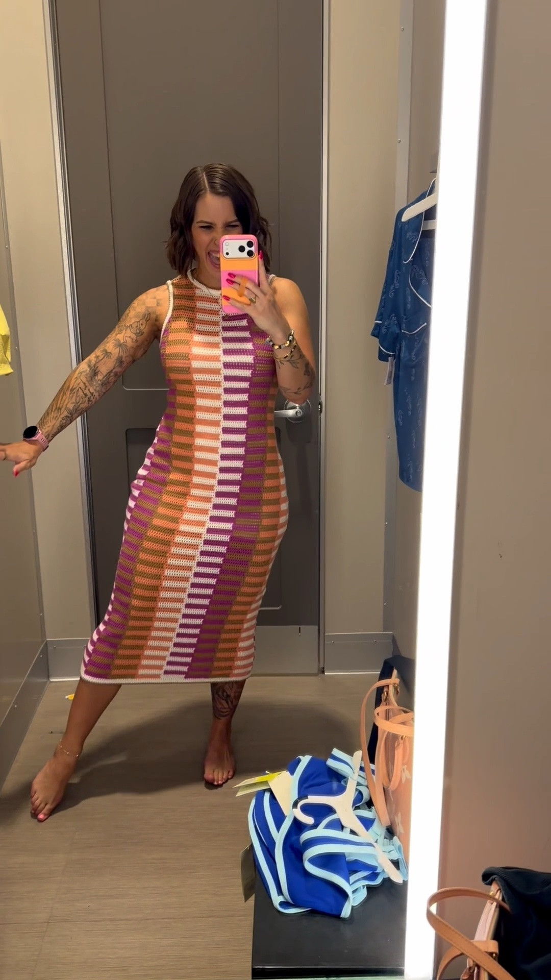 The perfect vacation dress. Does has a slip dress with it so it’s not see through. You can detached it and use a swim cover up. I’m wearing a small. Does come in another color.

#LTKTravel #LTKSeasonal #LTKSwim