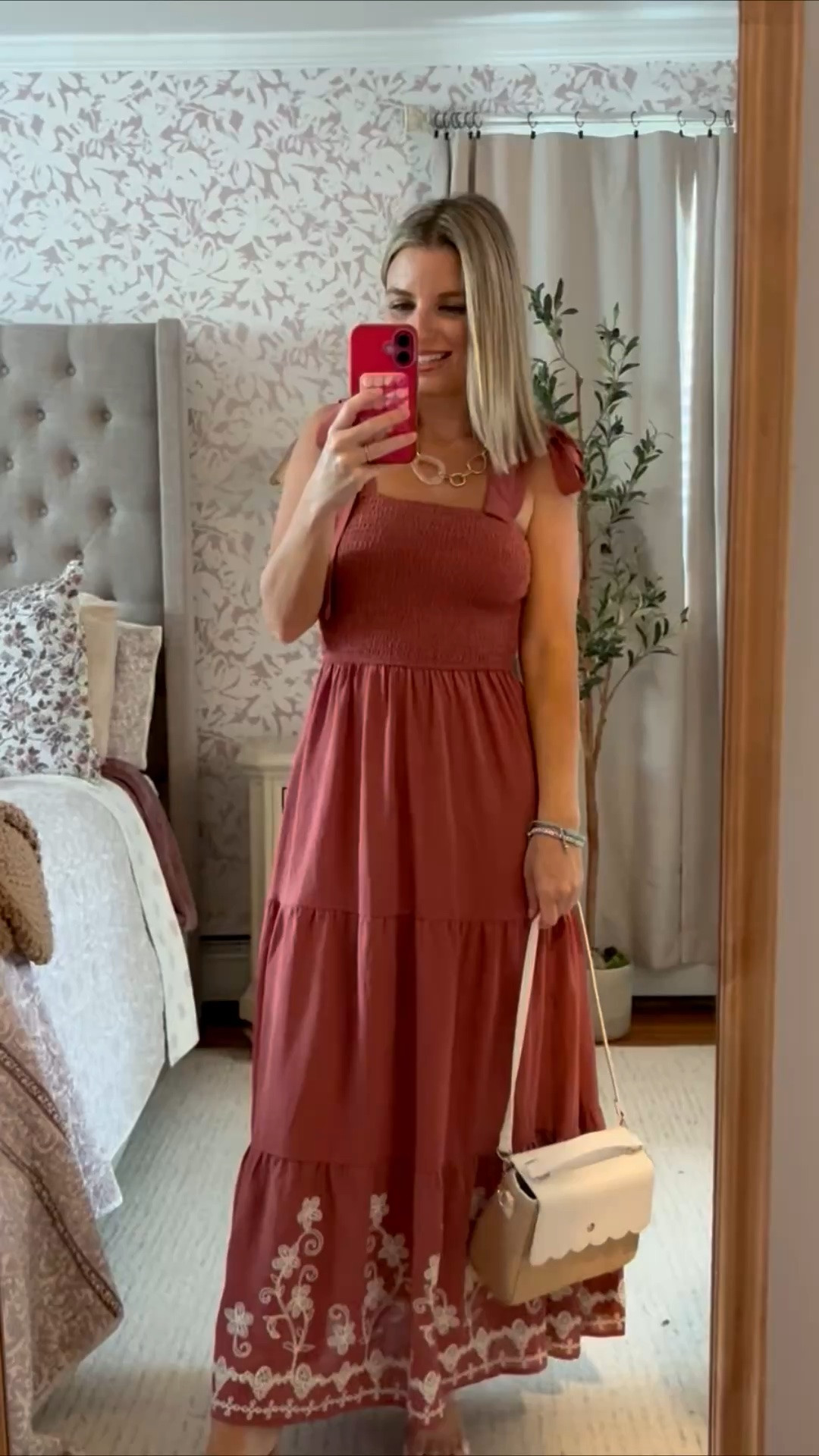 Wearing size small dress 

Cute flowy dress- maxi dress. Length is perfect.

#LTKootd #LTKSaleAlert #LTKPetite