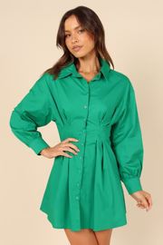 Cloudine Dress - Green | Petal & Pup (US)