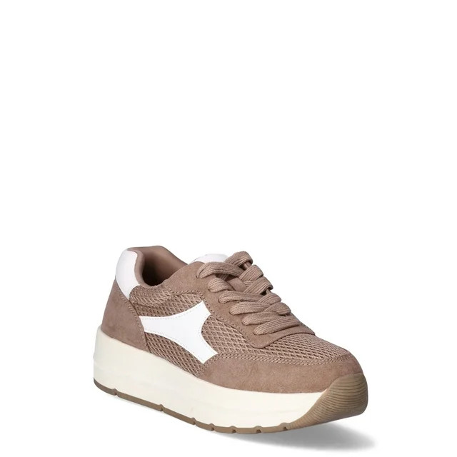 Time and Tru Women's Retro Platform Sneakers | Walmart (US)
