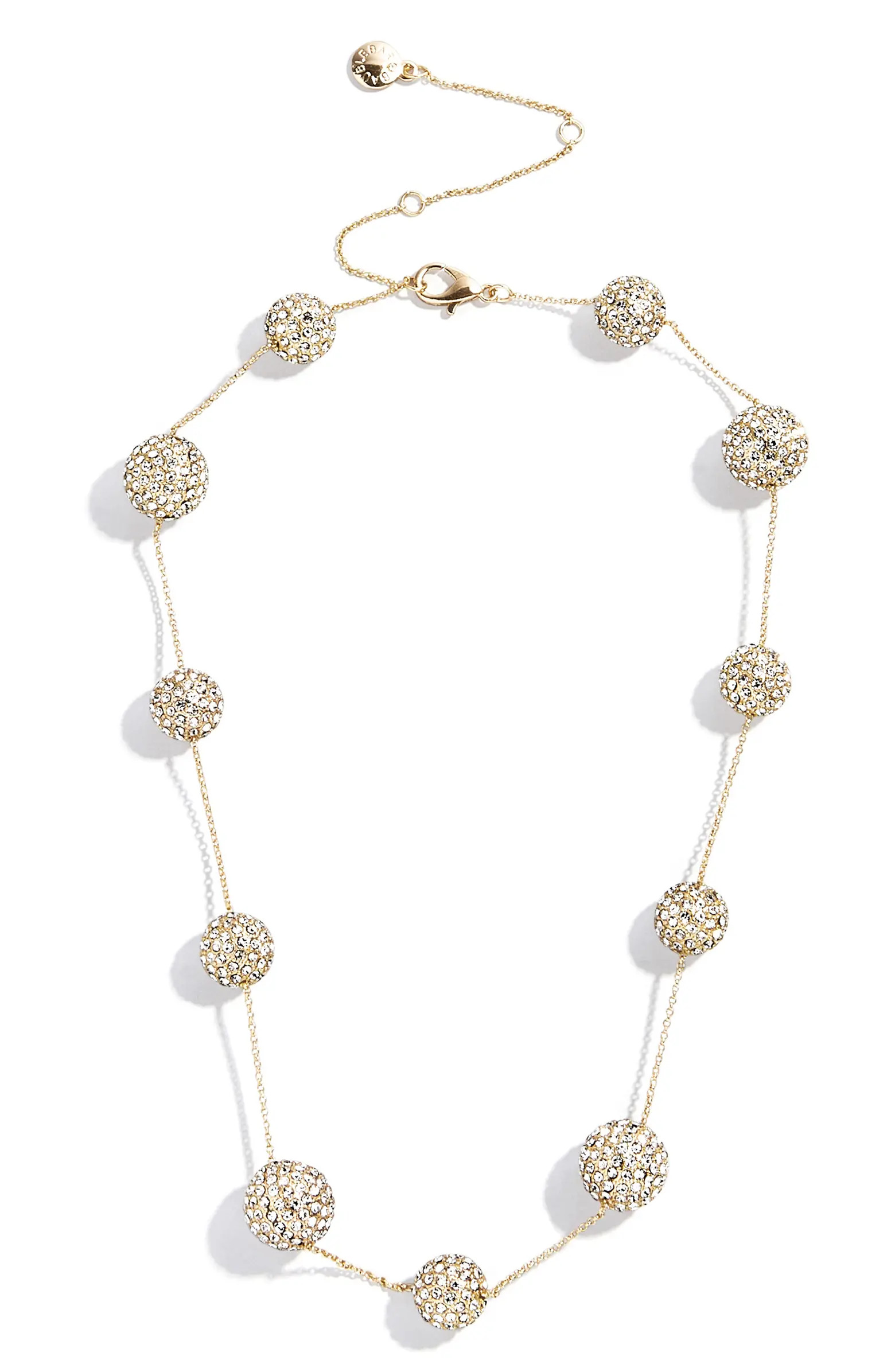 Blair Crystal Spehere Station Necklace | Nordstrom