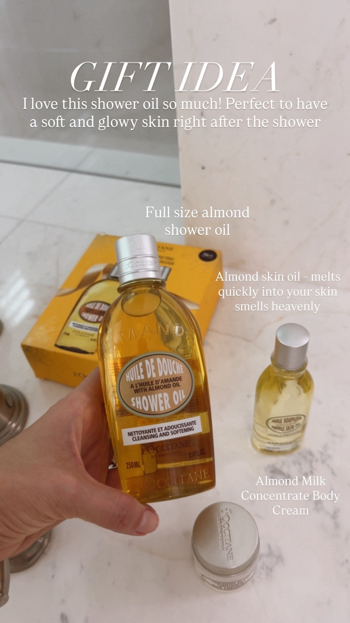 Last minute gift idea - I love this shower oil so much! Perfect to have a soft and glowy skin right after the shower 

@nordstrombeauty #NordstromPartner

#LTKGiftGuide #LTKselfcare #LTKHoliday