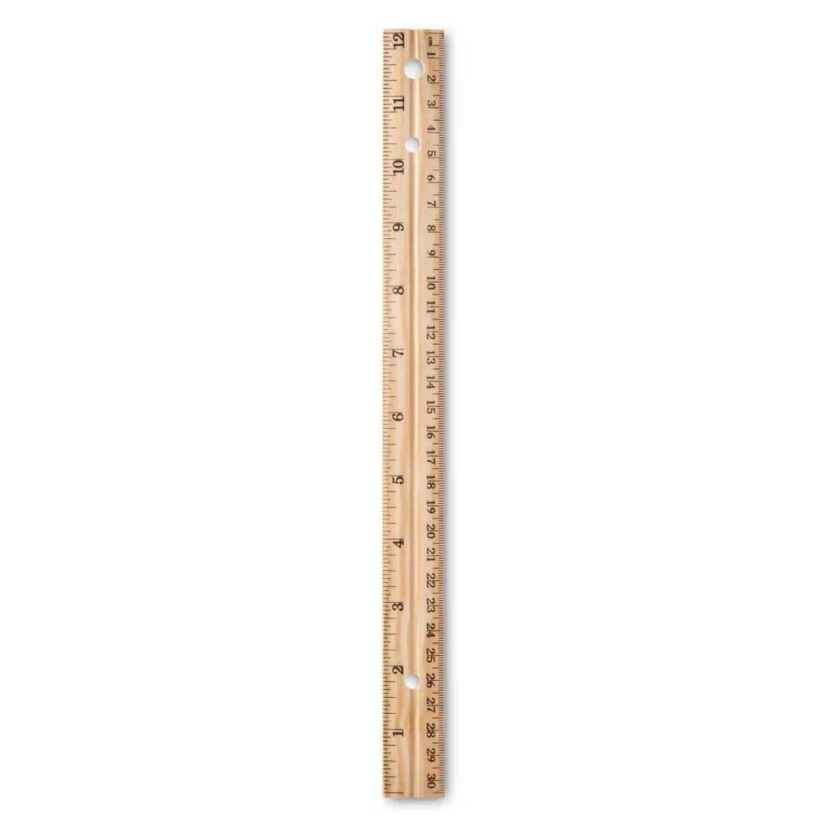 12" Wood Ruler - up&up™: School Measuring Tool, Wooden, 12 Inch Length, Lightweight, No Battery... | Target