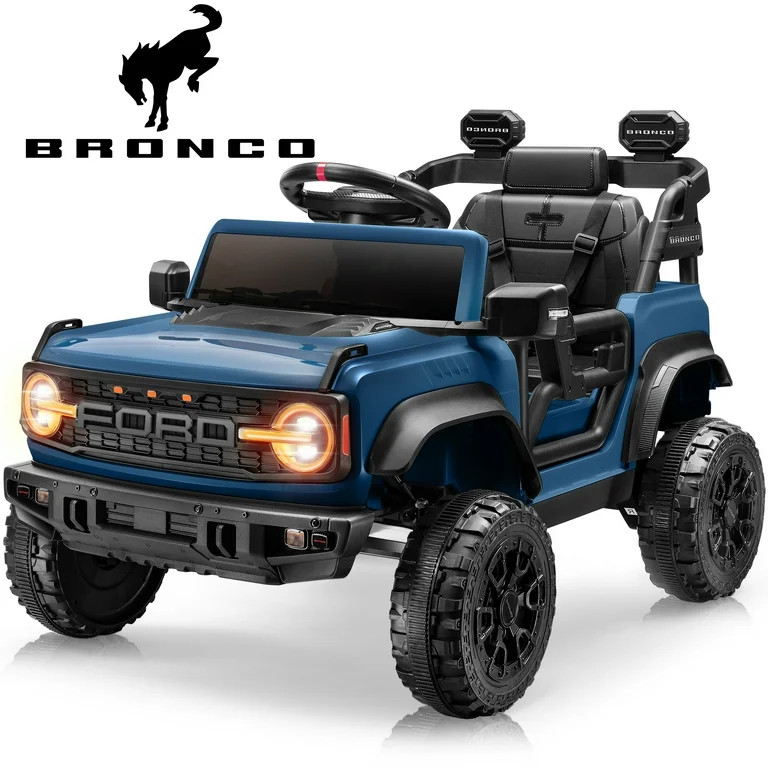 Ford Ride on Toy Cars, 12V Ford Bronco Raptor Powered Ride on Truck with Remote Control, Electric... | Walmart (US)