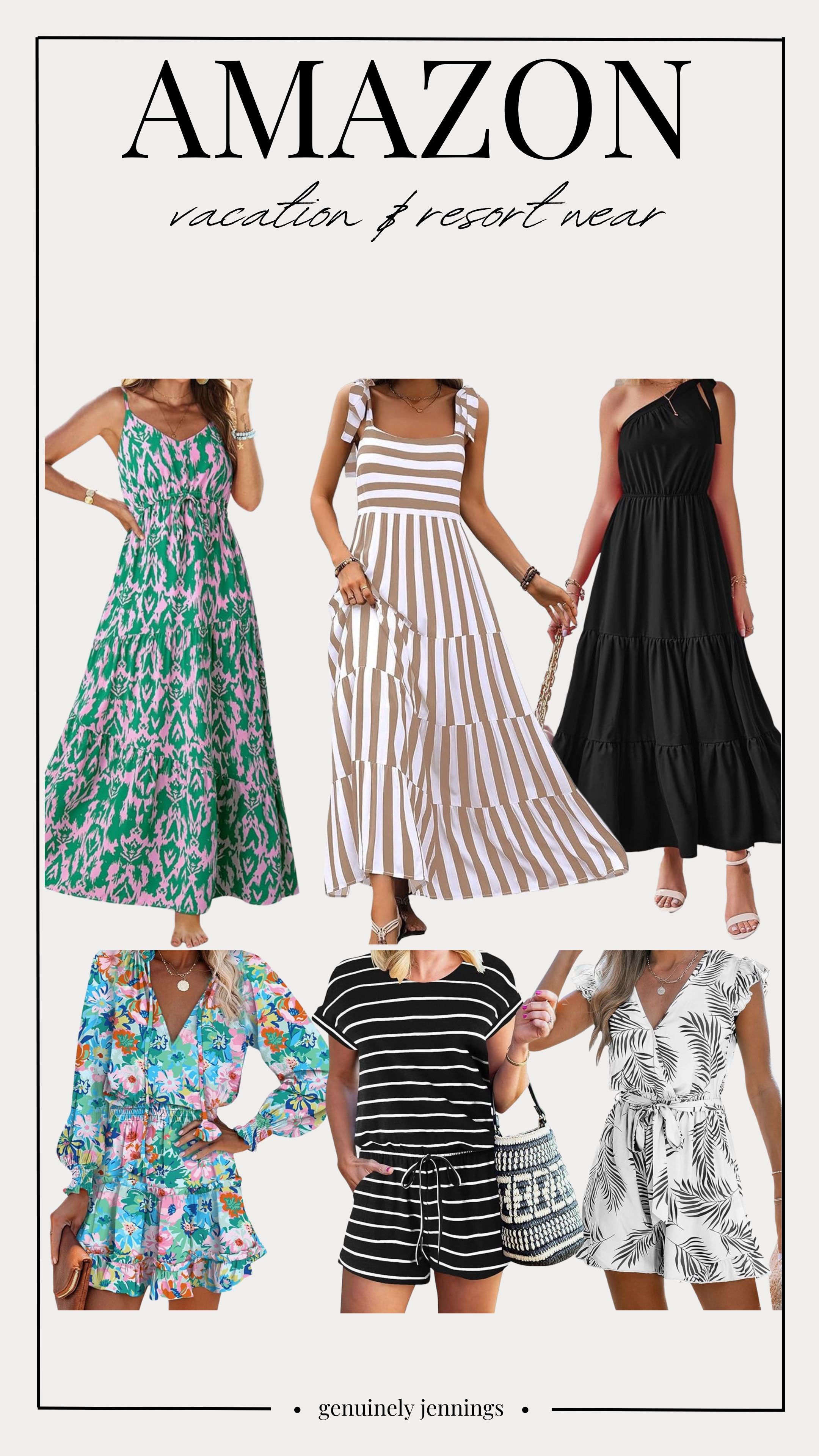 Resort Wear/Summer Vacation dresses & rompers! #founditonamazon 

#LTKFindsUnder50 #LTKStyleTip #LTKTravel