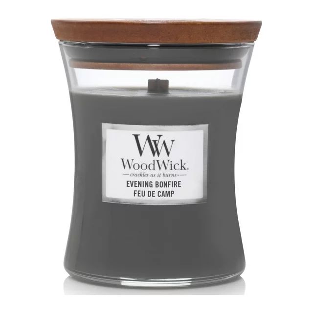 Best seller WoodWick Candles WoodWick Evening Bonfire- Medium Hourglass candle (4.4)4.4 stars out... | Walmart (US)