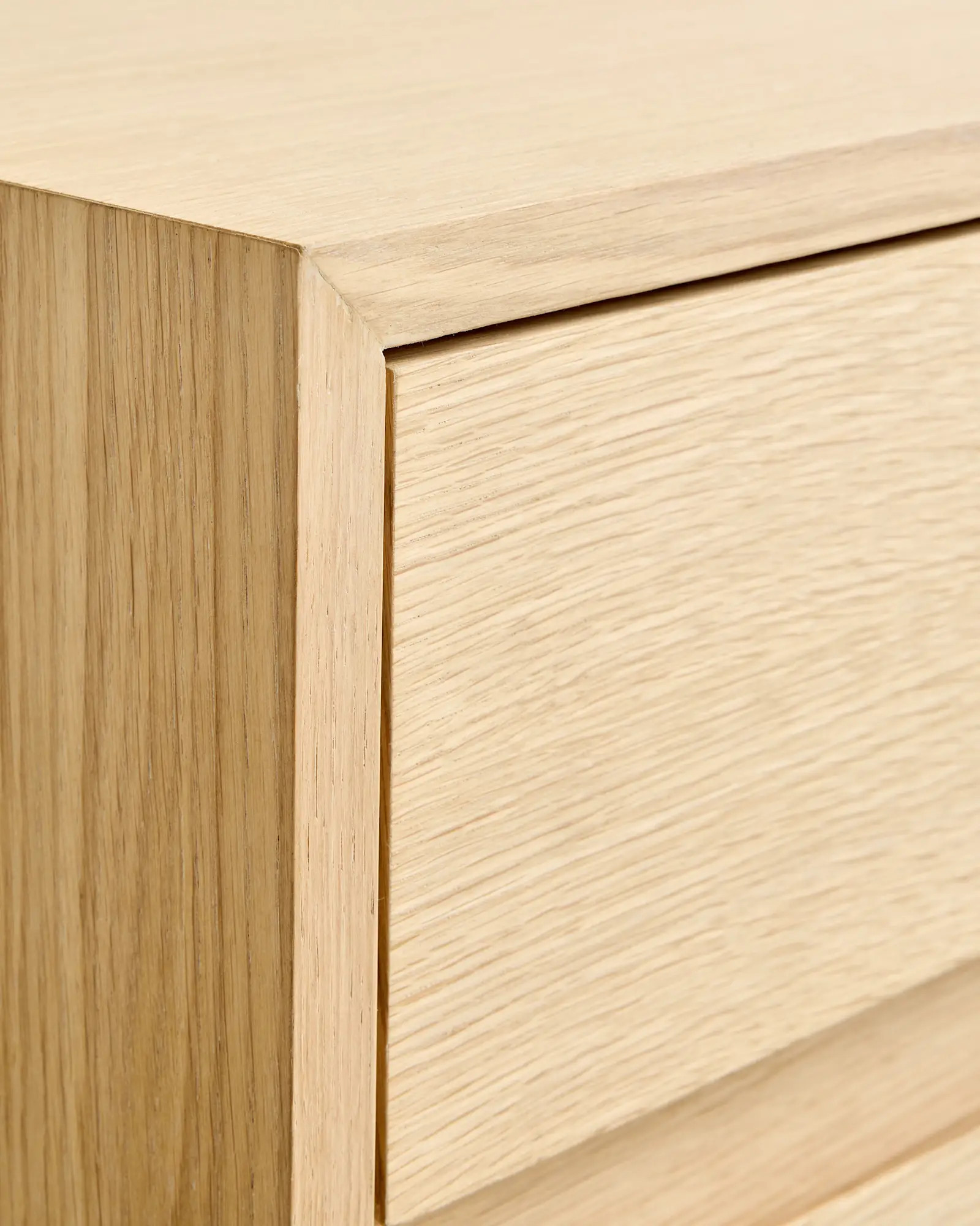 Oak 2-Drawer Nightstand | Quince