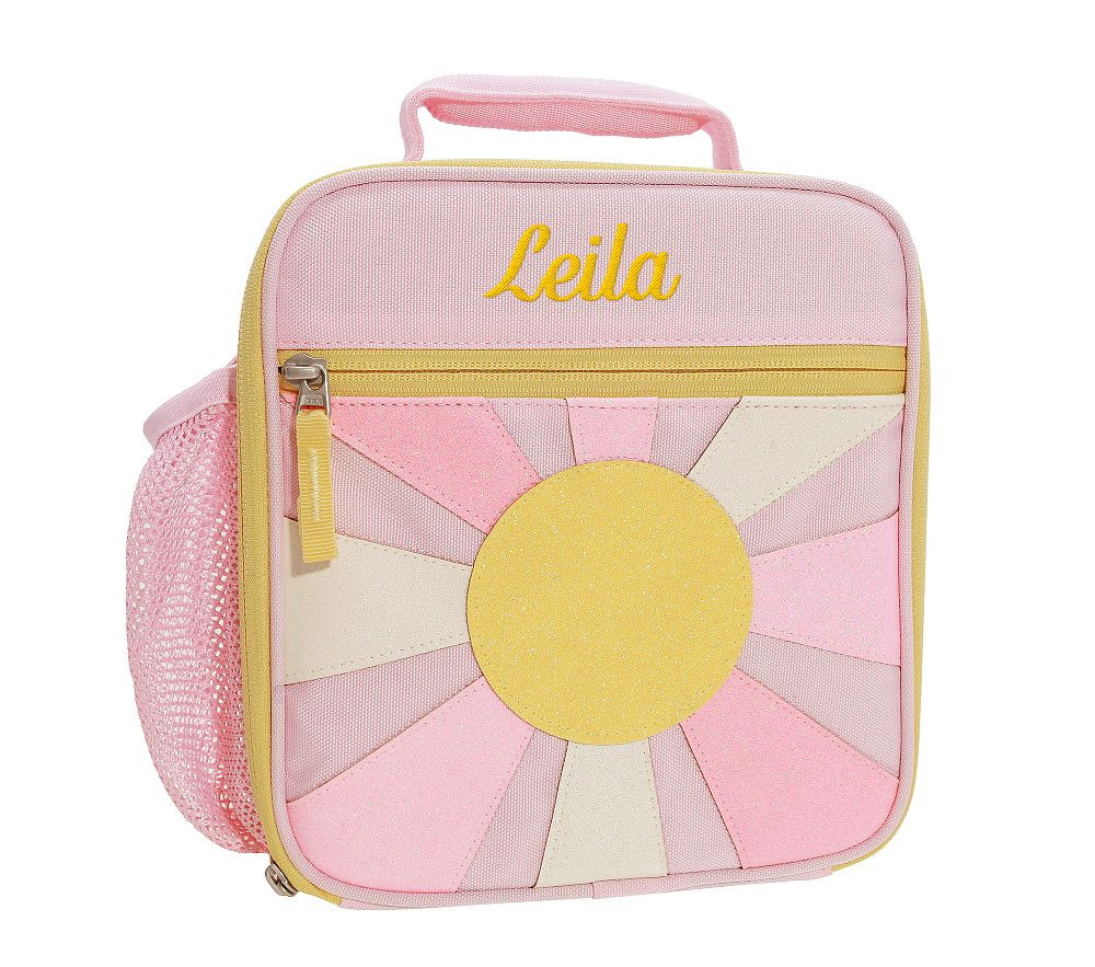 Mackenzie Glitter Sunburst Glow-in-the-Dark Lunch Boxes | Pottery Barn Kids