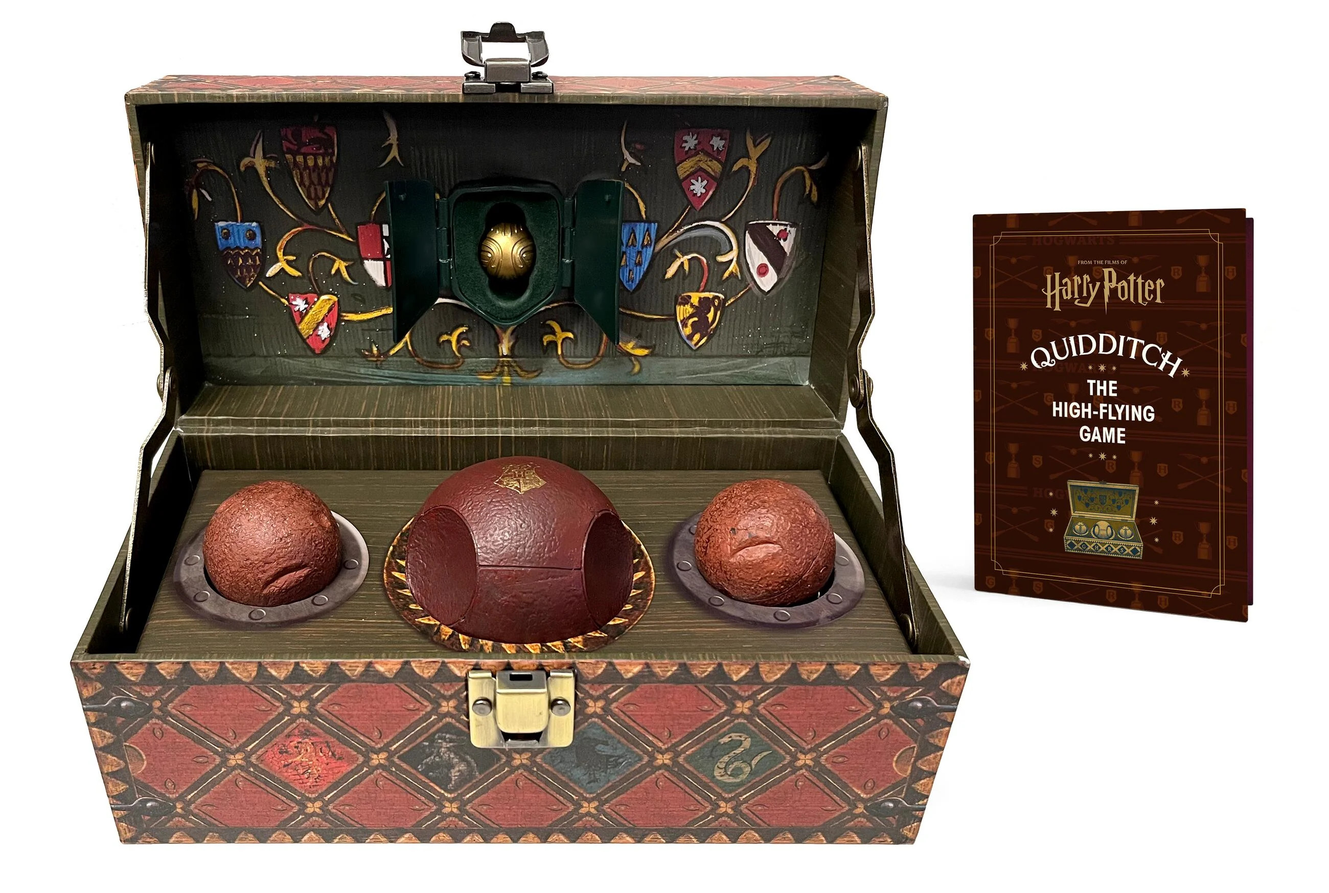 Harry Potter Collectible Quidditch Set (Includes Removeable Golden Snitch!): Revised Edition | Walmart (US)