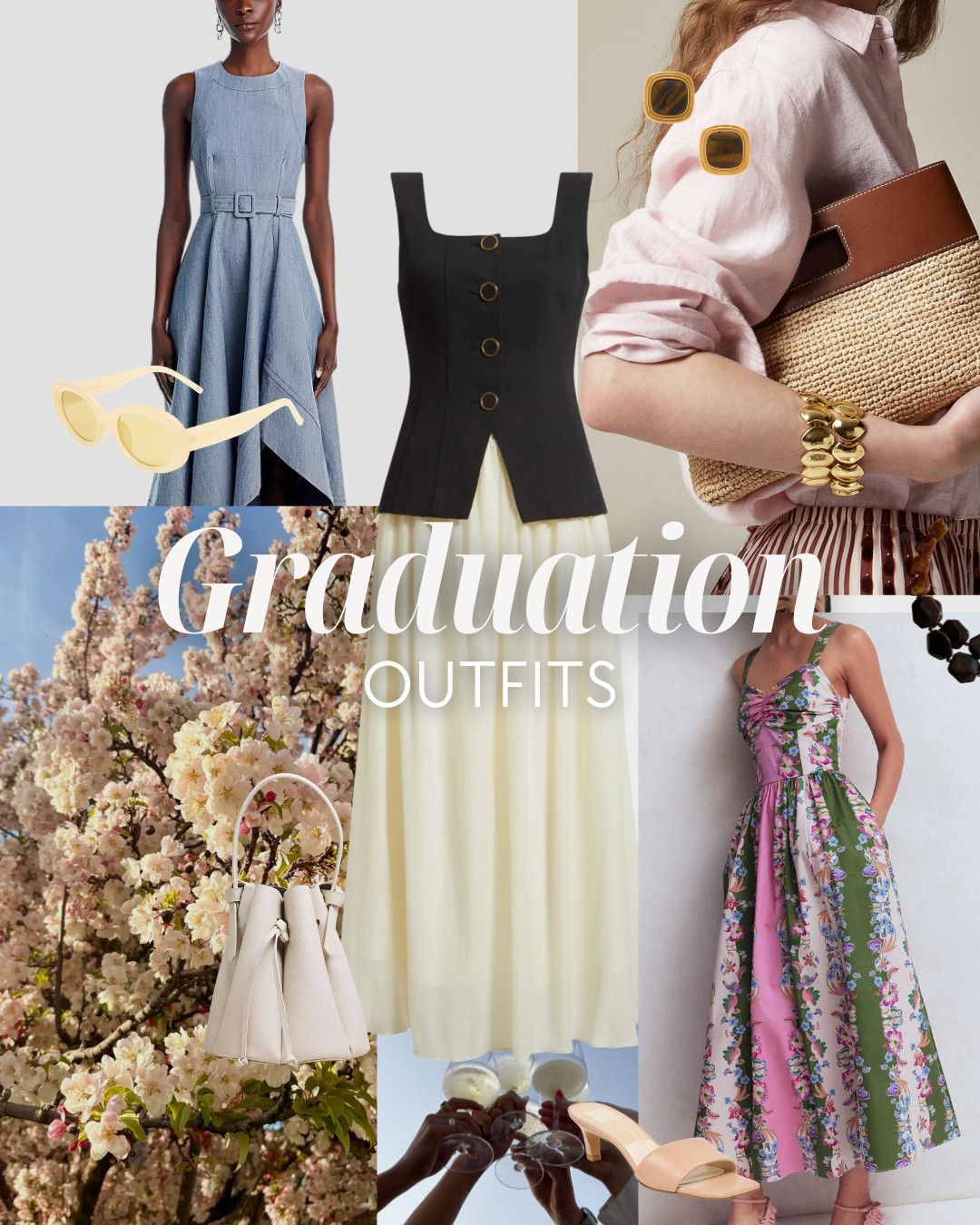 If you have a graduation coming up and no idea what to wear, I pulled together outfit ideas, dresses and easy looks for the ceremony, photos and after.

Scroll my LTK and check each individual post for links to accessories, shoes and bags! Also put this in a collection for you at the top of my LTK :)

and use this for inspiration for your other spring events, too! 

 

#LTKgrwm #LTKOver40 #LTKootd