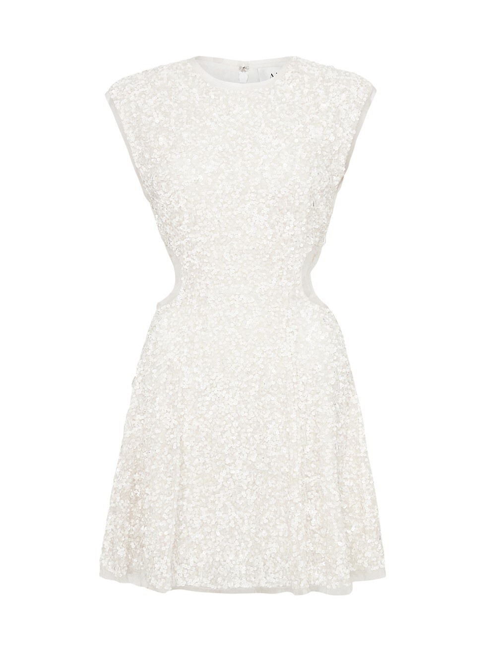 Aje Mirage Sequin-Embroidered Minidress | Saks Fifth Avenue