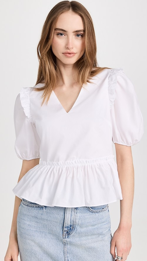 Puff Sleeve Top | Shopbop