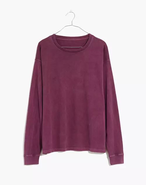 Rivet &amp; Thread Garment-Dyed Long-Sleeve Tee | Madewell