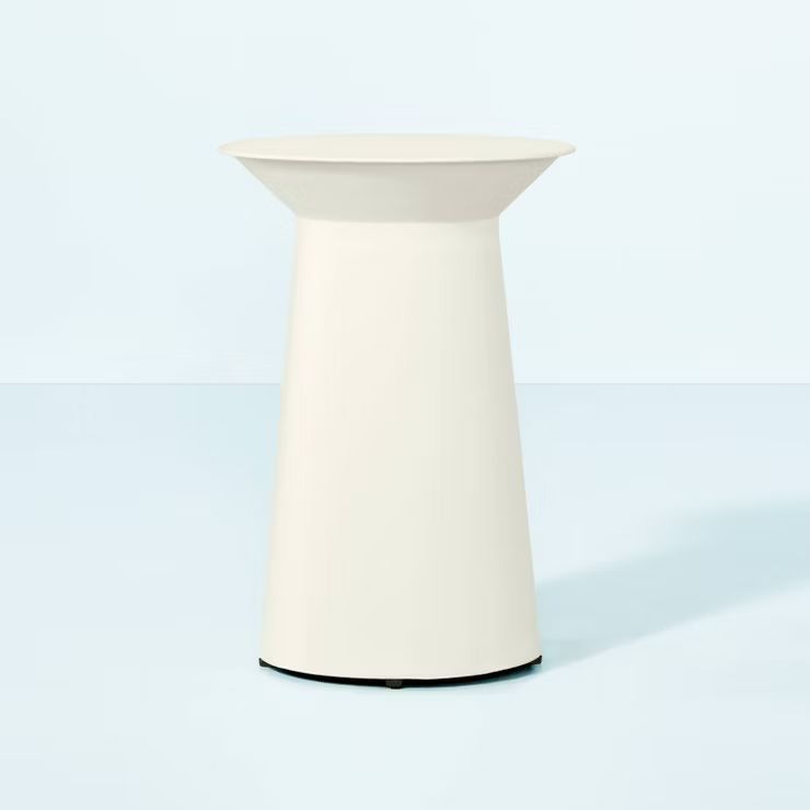 Metal Drum Accent Table - Cream - Hearth & Hand™ with Magnolia | Target