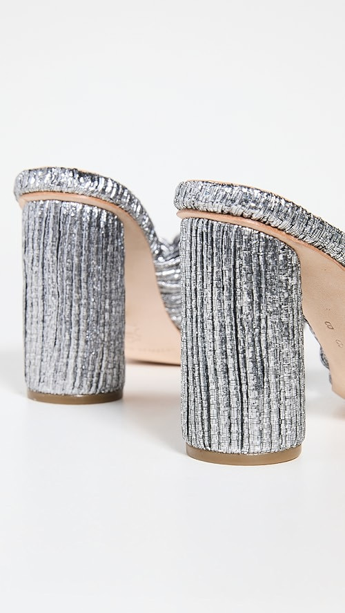 Penny Pleated Bow Sandals | Shopbop