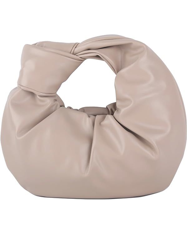 ELDA Knotted Clutch Crossbody Purse for Women Cloud Handbag Fashion Dumpling Bag Ruched Pouch Bag | Amazon (US)