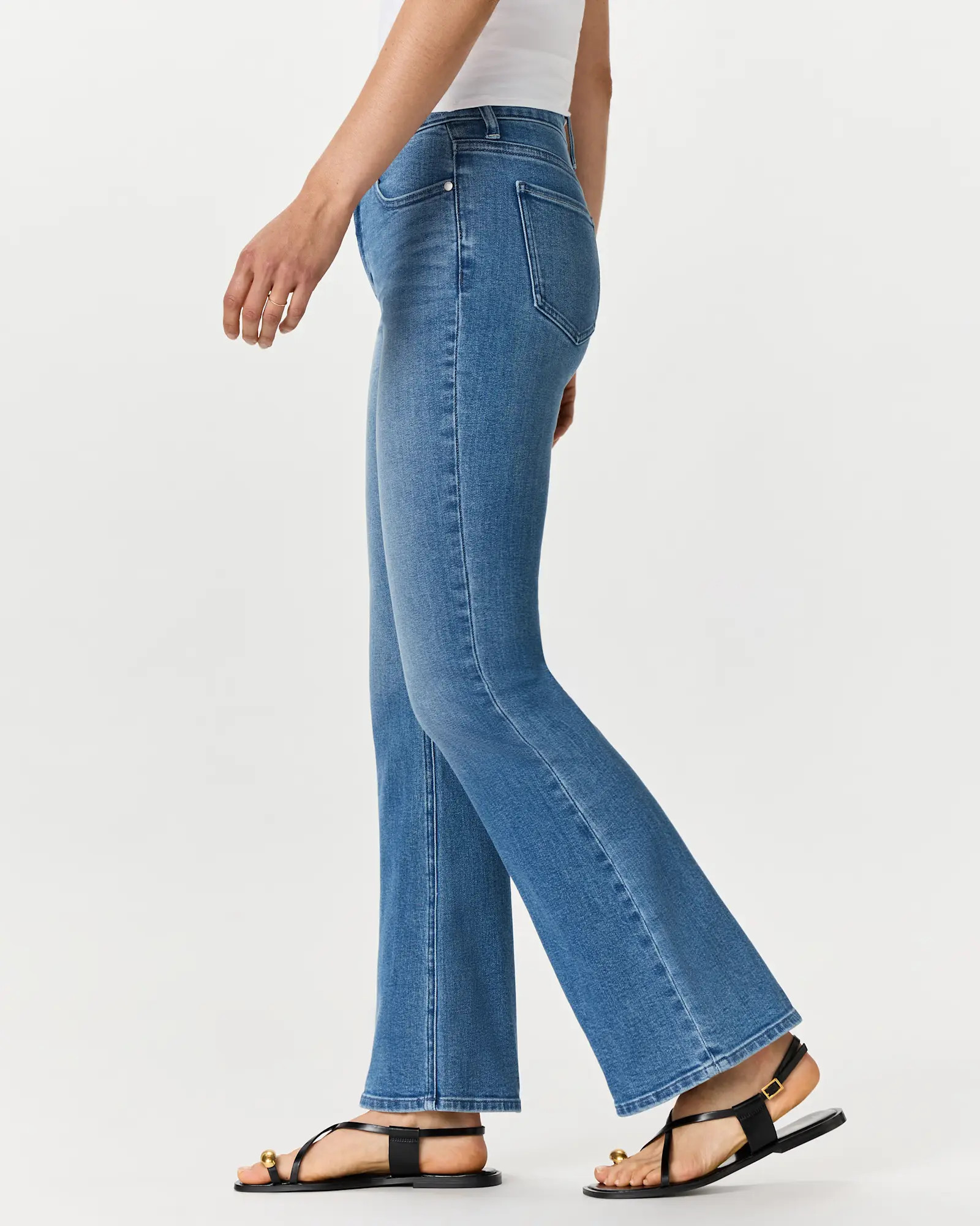 Luna Stretch Flare Jeans | Quince