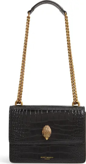Shoreditch Crocodile Embossed Leather Crossbody Bag | Nordstrom