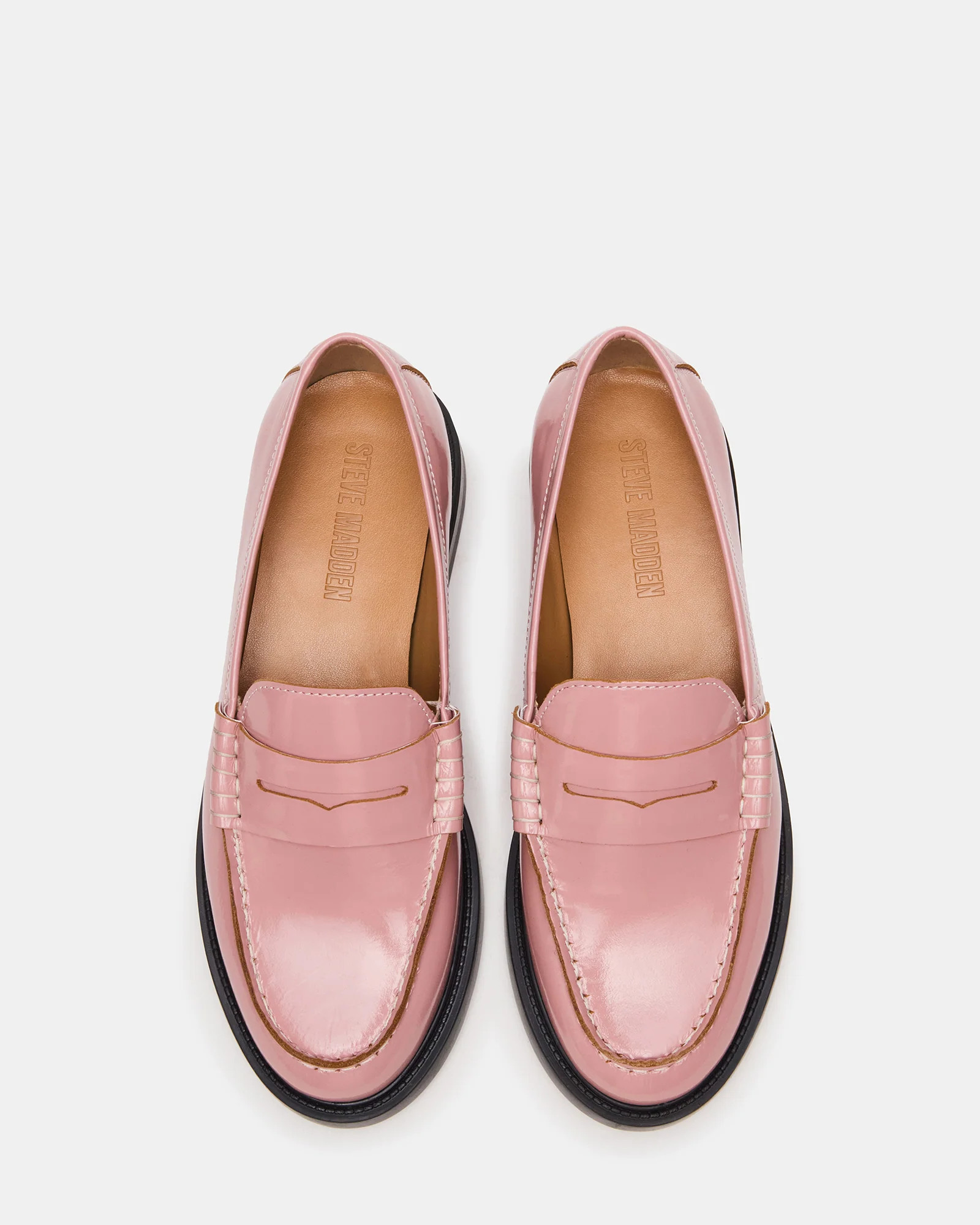 Madison Light Pink Leather | Steve Madden (US)