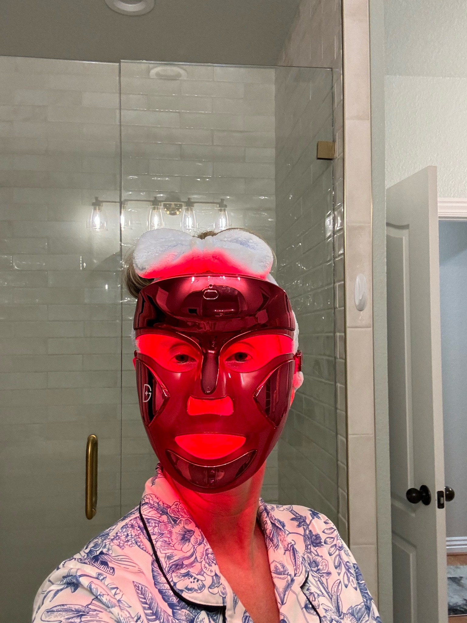 Red light mask is part of my nightly beauty routine! 

#LTKBeauty #LTKOver40