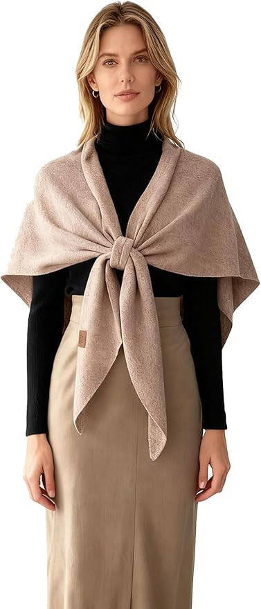 Pashmina Shawl Wraps for Women 2025, Soft Cashmere Feel Wrap & Scarf for Elegant Evening Wear and... | Amazon (US)