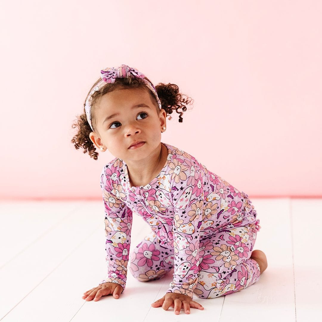 Let's BOOgie Ruffle Romper - PRESALE | Bums and Roses