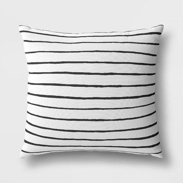 Outdoor Throw Pillow Striped - Room Essentials™ | Target