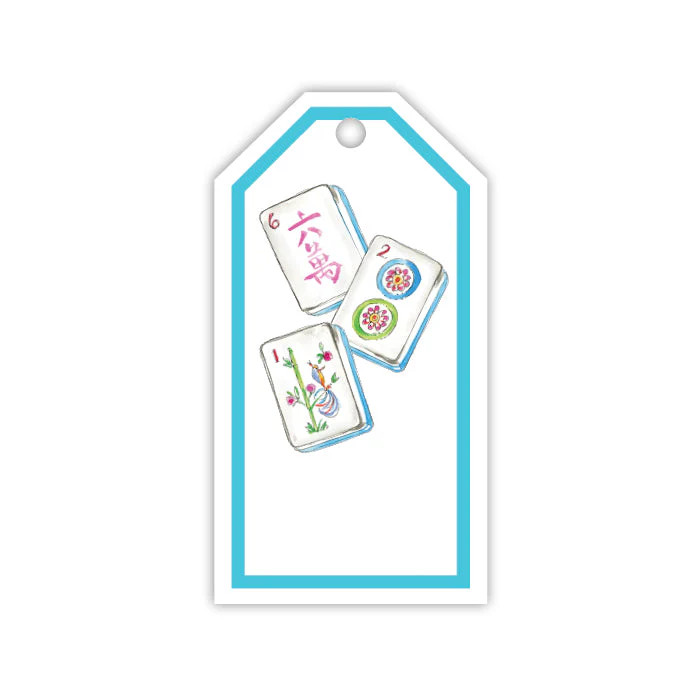 Mahjong Tiles Gift Tags | Rosanne Beck Collections
