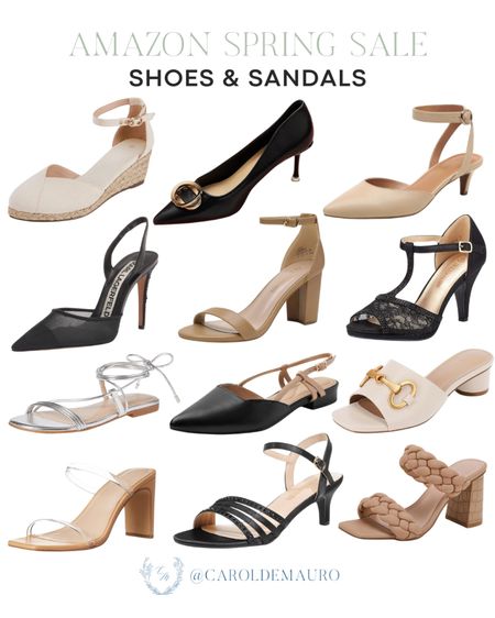 Find lots of cute shoes and sandals at great prices! These are perfect for officewear, casual look, or any events!
#amazonfinds #shoeinspo #bigspringsale #affordablefinds

#LTKshoecrush #LTKSeasonal #LTKstyletip