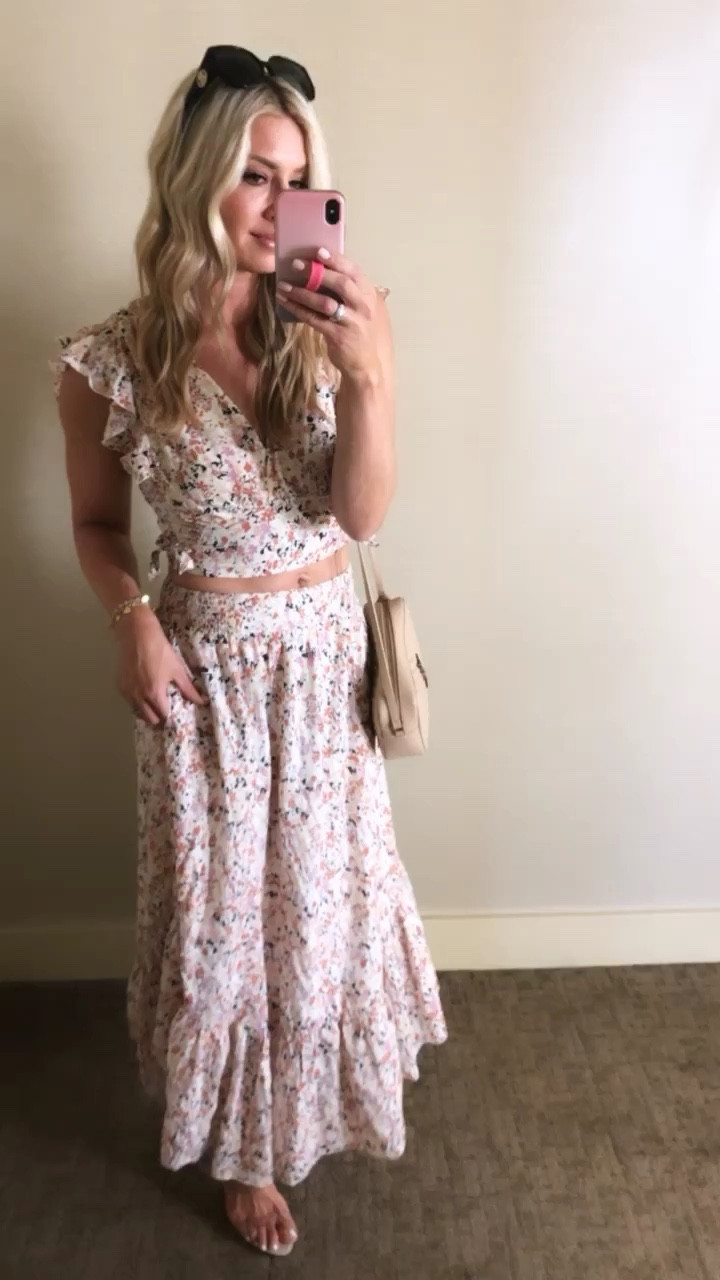 Two pieces dress. Valentine’s Day look or beach resort 

#LTKstyletip #LTKFind #LTKSeasonal