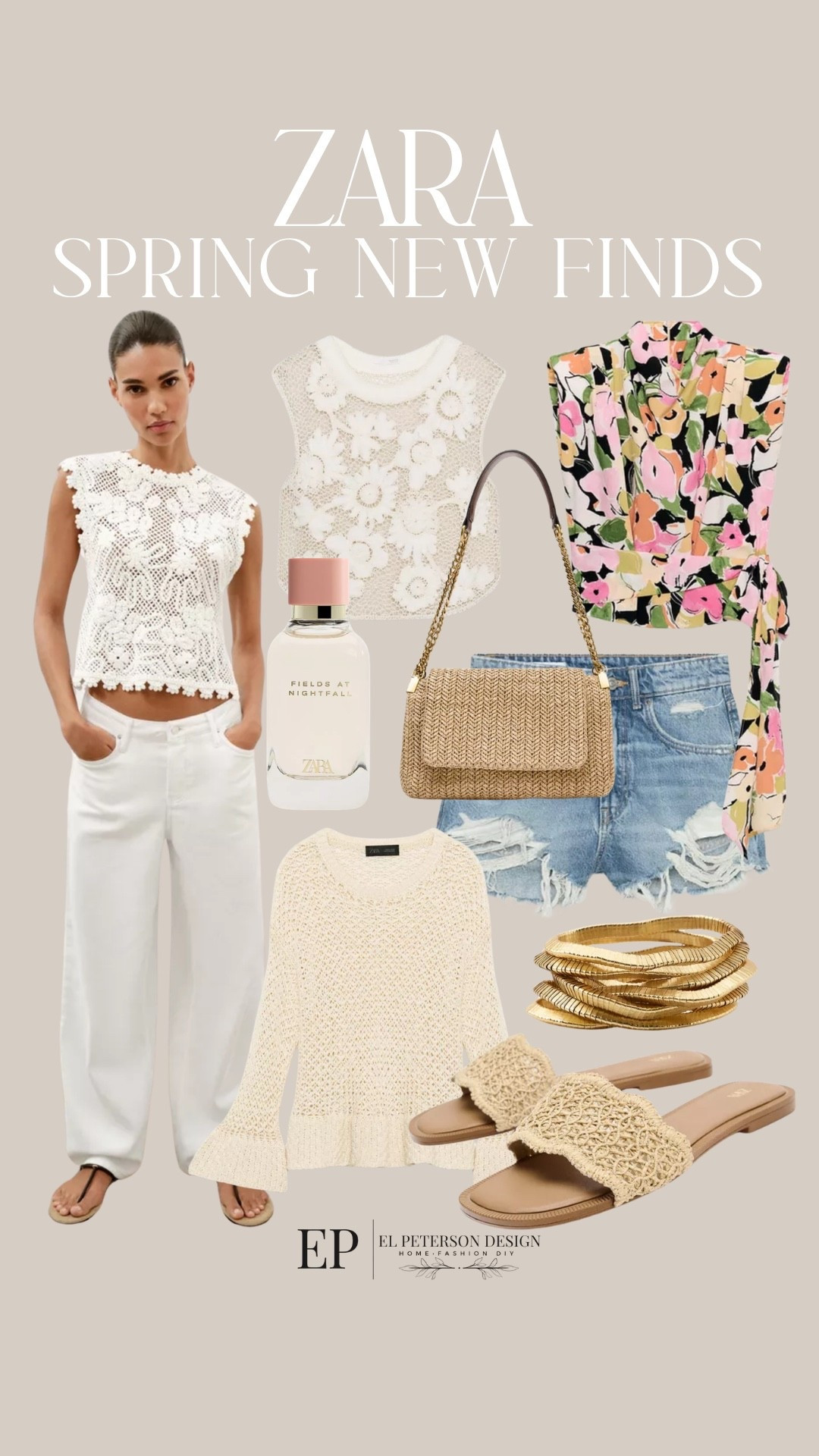 Zara
Tops
Bracelet
Sandals
Purse
Shorts
