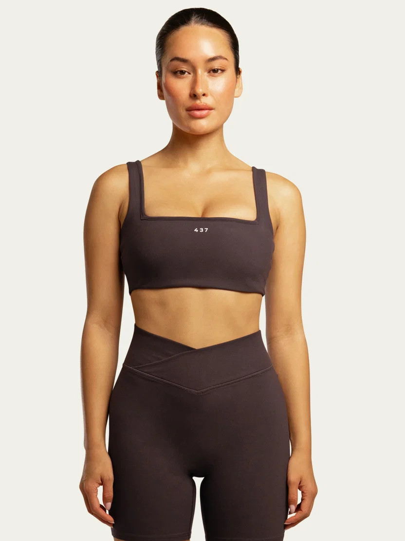 The Square Bra / Black | 437