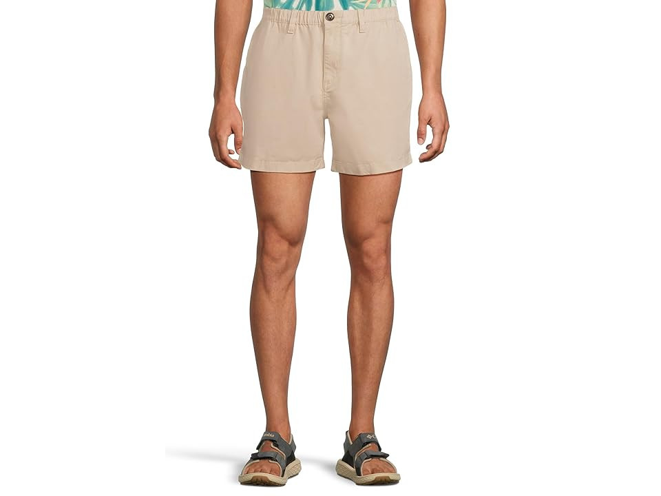 Chubbies The Khakinators 5.5 (Stretch) Men's Shorts Light Khaki - Solid : XL 5.5, Polyester/Spandex | Zappos