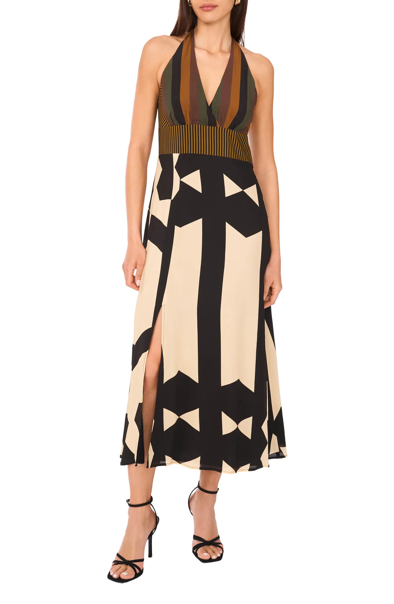Barback Print Sleeveless Maxi Dress | Nordstrom