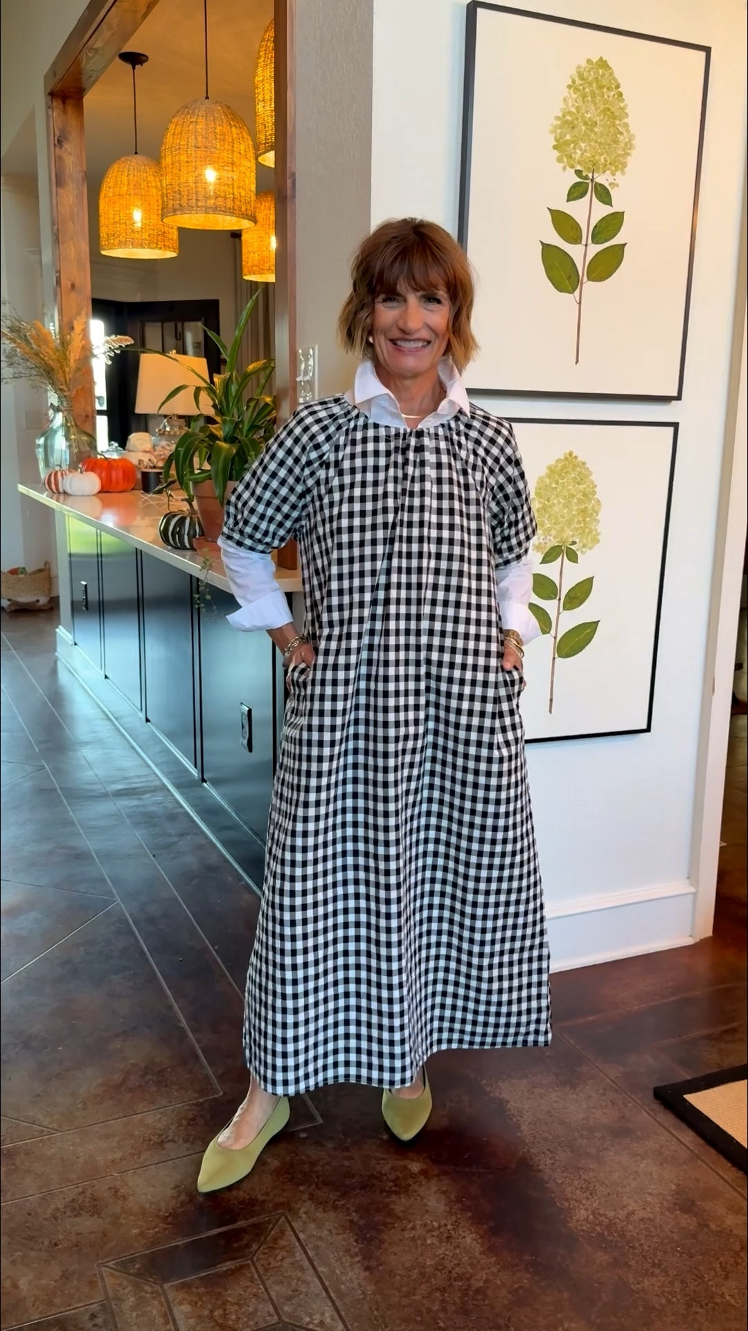 Cotton gingham dress! 

#LTKStyleTip #LTKSeasonal #LTKFindsUnder50