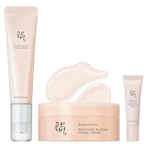 Beauty of Joseon Revive Ritual Eye Duo With Retinol Moisturizer Gift | Daily Korean Skincare for Firmer Under Eyes, Visibly Lifting Korean Eye Cream and Patch 30 ml, 1.01 fl.oz., 93g, 60 pieces | Amazon (US)