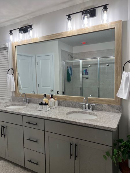 The owner’s bathroom make over project is finically complete. 

#LTKfamily #LTKstyletip #LTKhome