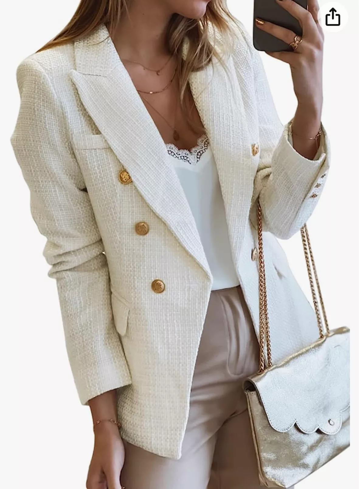 Double Breasted Women's Blazer ( … curated on LTK