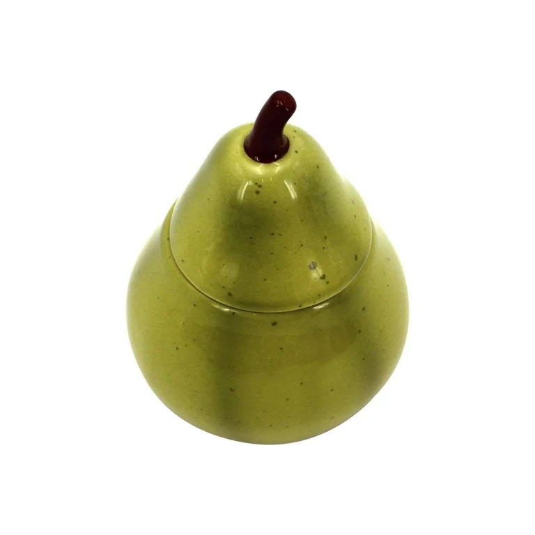 Better Homes & Gardens 1-Wick Ceramic Fruit Candle, Pear and Clover, 6 oz | Walmart (US)