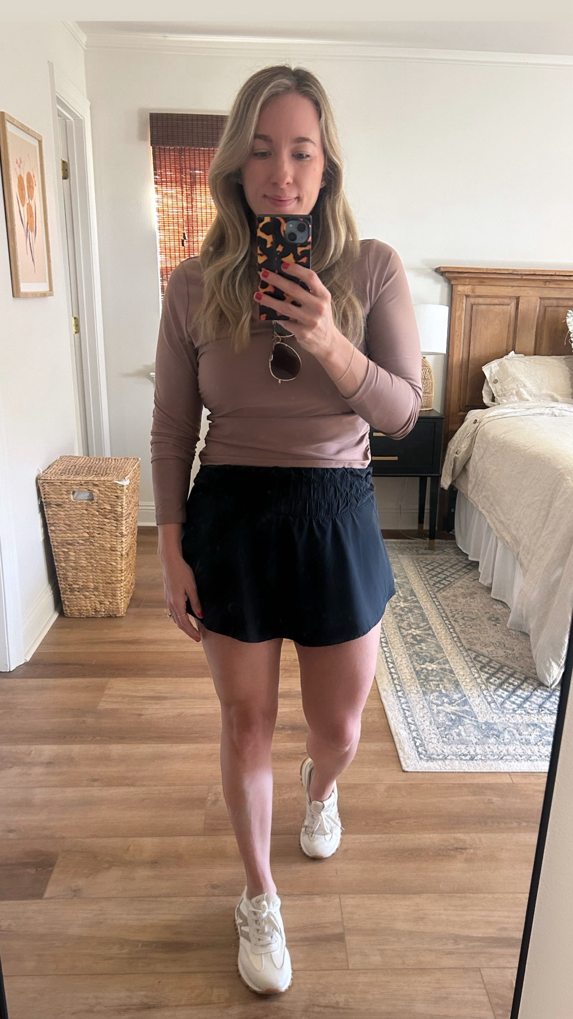 Target top (medium) and my favorite skort I wear on repeat from Amazon (medium). Also, my Krewe sunglasses are on sale today!! 

#LTKFindsUnder50 #LTKFitness #LTKActive