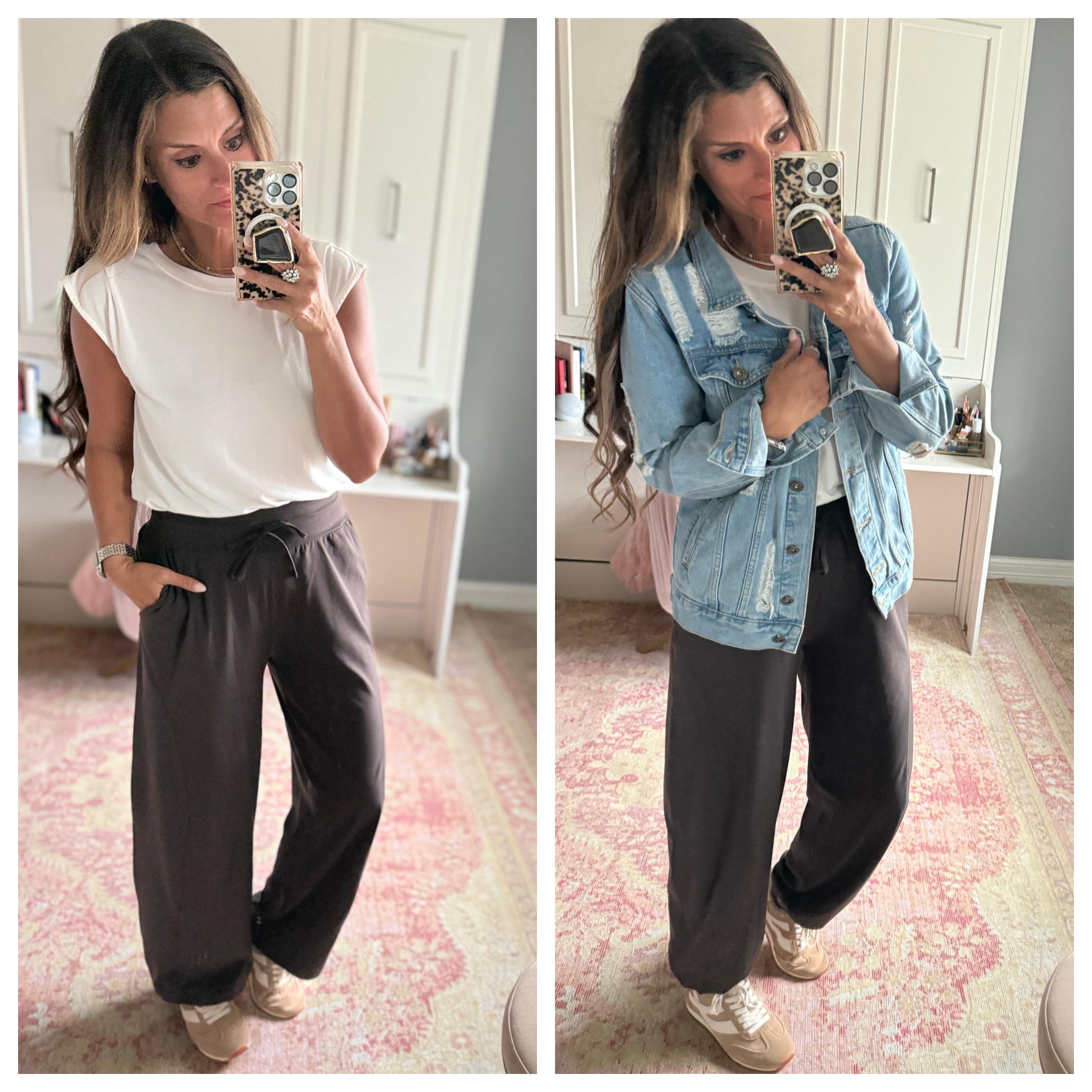 Awesome brown lounge pants for fall 

 