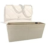 Bag Organizer for Chanel 19 Flap (Maxi/36cm) Insert - Premium Felt (Handmade/20 Colors) | Amazon (US)