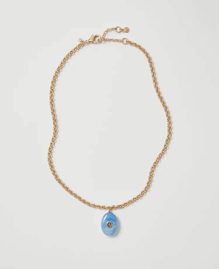 Stone Pendant Necklace | Ann Taylor