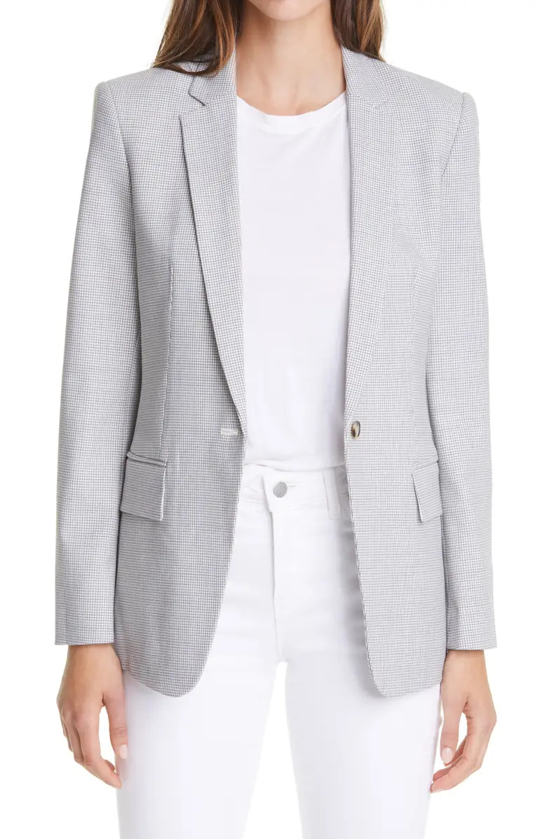 Club Monaco Borrem Single Button Blazer | Nordstrom | Nordstrom