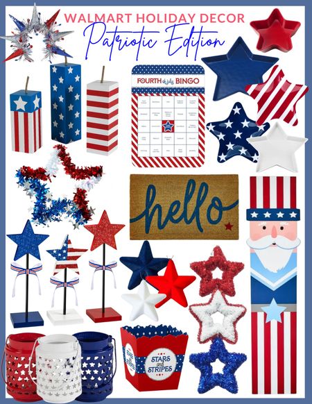 Patriotic decor is here and will go fast! Snag our favorites now! 

#fourthofjuly #memorialweekend #olympics #homedecor 

#LTKstyletip #LTKhome #LTKSeasonal