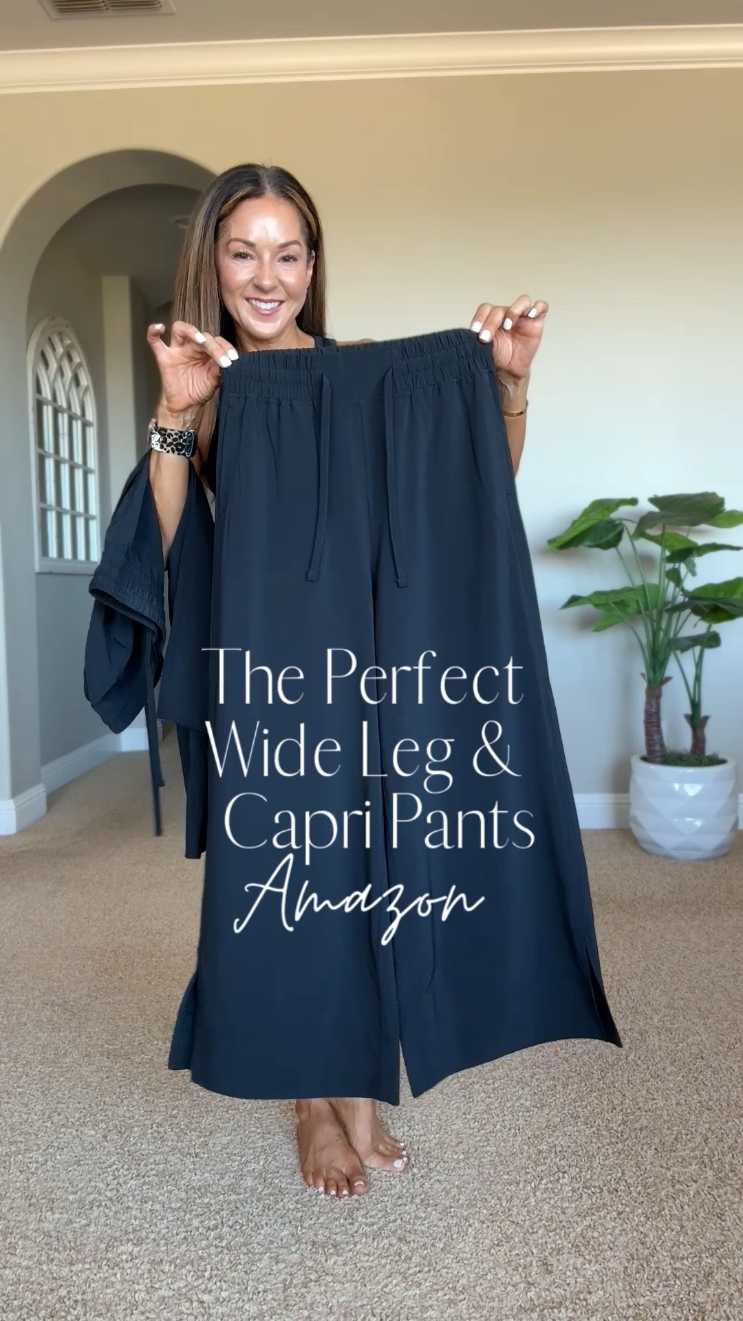 Perfect Wide Leg and Capri Pants

I am wearing both styles in XS, and they are so lightweight.

Wide leg pants  Capri pants  everyday outfit  casual outfit  athleisure  loungewear  EverydayHolly#LTKOver40 #LTKStyleTip

#LTKVideo