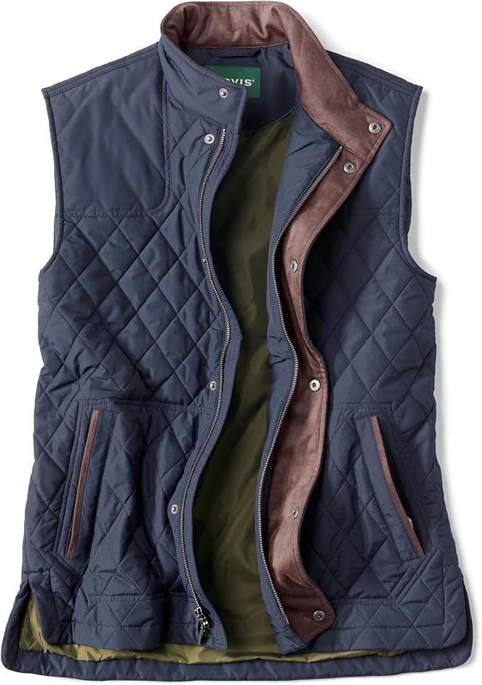 Orvis RT7 Quilted Vest for Men - Versatile Diamond-Quilted Thermoregulating Polyester Weave with ... | Amazon (US)